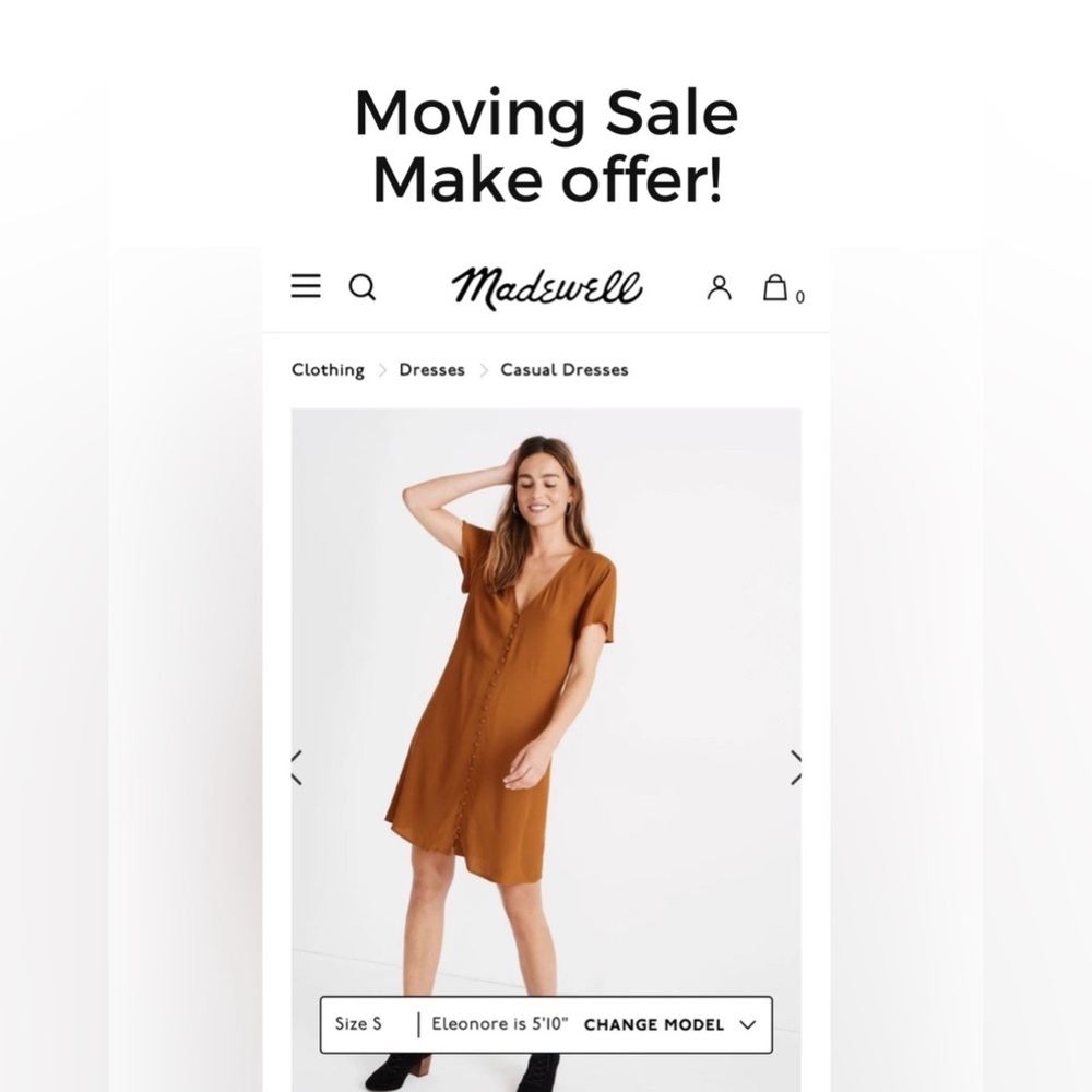 Madewell Everyday Mini Dress